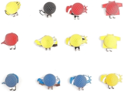 Lote De 12 Clips Magnéticos En Acero Inoxidable Con Marquage Balle Golf