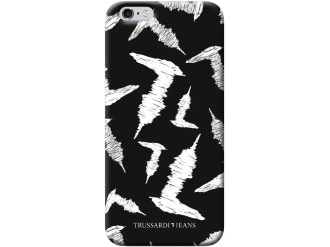 Funda iPhone 6, 6s, 7, 8 TRUSSARDI B/W Soft Case Multicolor