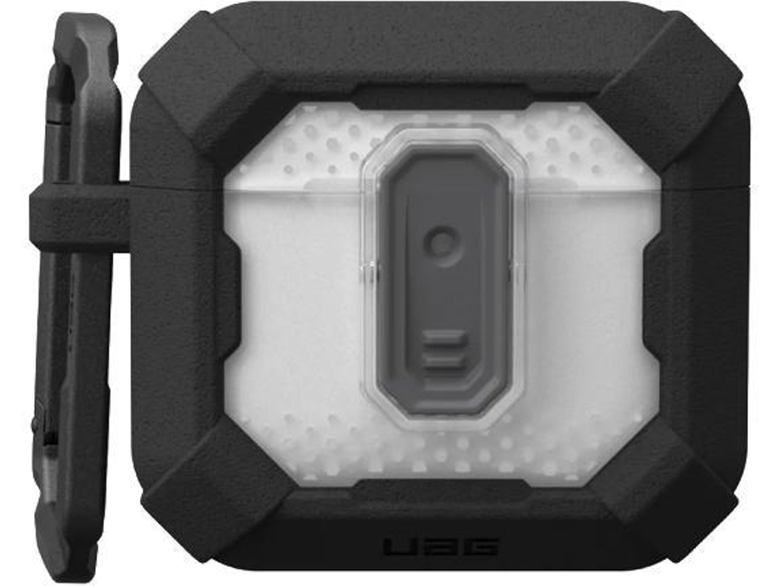 CAPA UAG PLASMA AIRPODS 4 PRETO