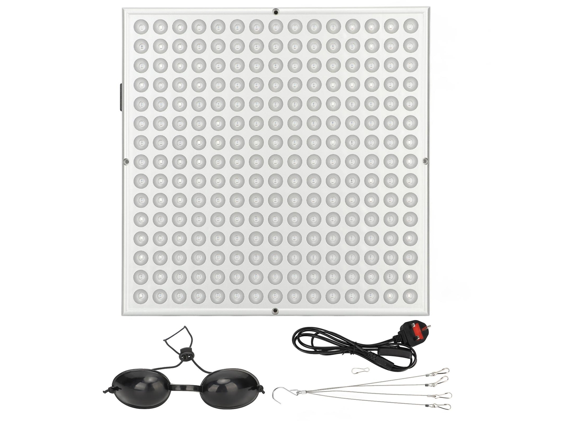 Panel de luz LED roja 100-240V 45W 31x31x3,2cm 660nm+850nm para terapia