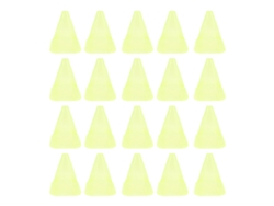 20 cubiertas de plástico transparente reutilizables para campanas de jardín