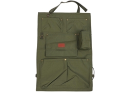 Organizador impermeable para el asiento trasero del coche con bolsa hermética y espacio de almacenamiento.