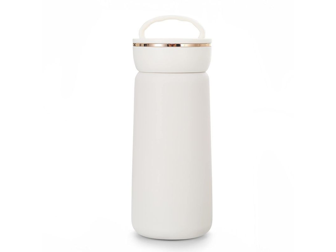 Botella Térmica De Acero Inoxidable 304, 380 Ml, A Prueba De Fugas, Mantiene Las Bebidas Calientes O Frías Para Viajes, La Escuela Y El Trabajo.