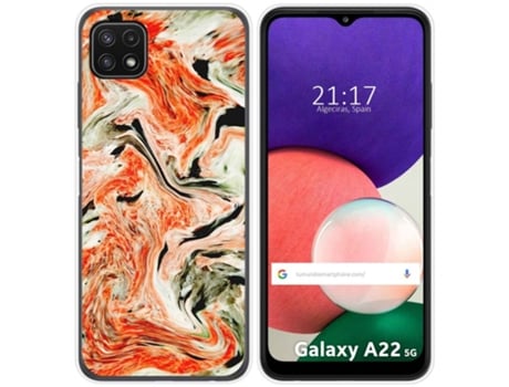 Carcasa Samsung Galaxy A22 5G TUMUNDOSMARTPHONE Dibujos Multicolor