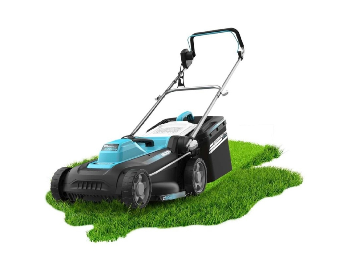 Cecotec Cortacésped De Cable Terrenator 360 Flex Z. 1500w, Ancho De Corte 36cm, Cambio De Altura Sistema Z-tech