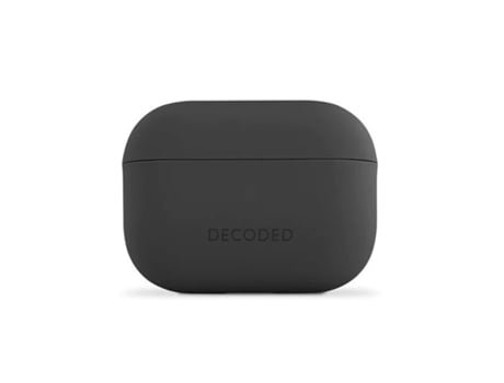 DECODED Airpods Pro 2 Aircase Funda de silicona a prueba de golpes Chic y elegante Negro