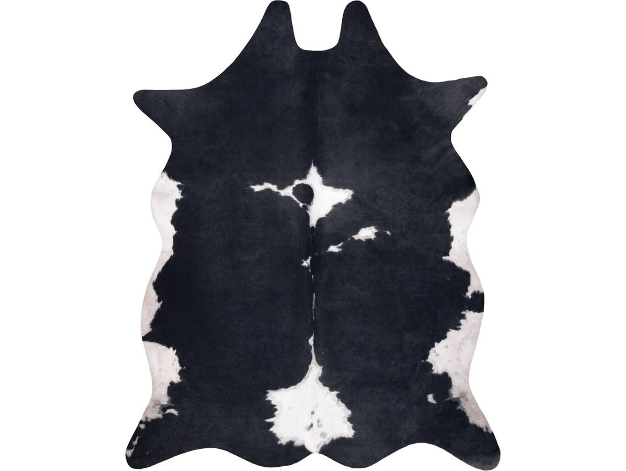 Alfombra de Interior DYWANY LUSZCZOW Vaca G5070-3 (Negro - 100 x 150 cm - Poliéster)