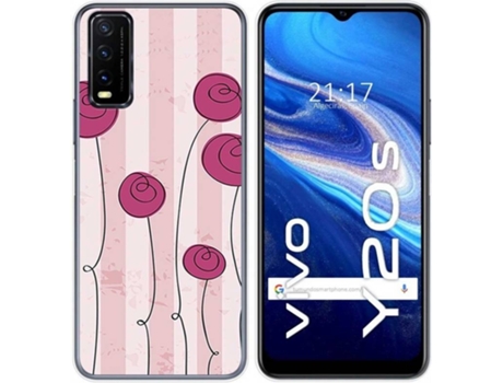 Carcasa Vivo Y20s / Y11s TUMUNDOSMARTPHONE Flores Vintage Multicolor