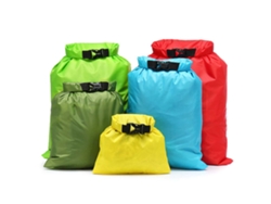 Juego De 5 Bolsas Impermeables Con Cierre Enrollable Para Skateboarding, Camping, Navegación, Surf Y Pesca.