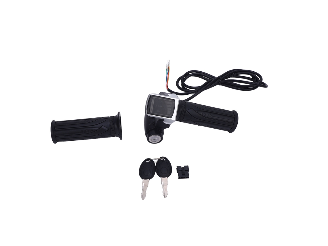 2026-mango Twist Throttle Grip Con Pantalla Lcd Y Llave 36v Agarre Cómodo Para Patinete Eléctrico