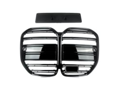 Parrilla de riñón estilo GT, ajuste directo para BMW Serie 4 Premium 2021-2023 de 2 puertas, como se muestra (OEM).