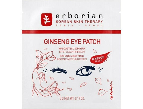 Mascarilla de Ojos ERBORIAN Ginseng Eye Patch (5 gr)