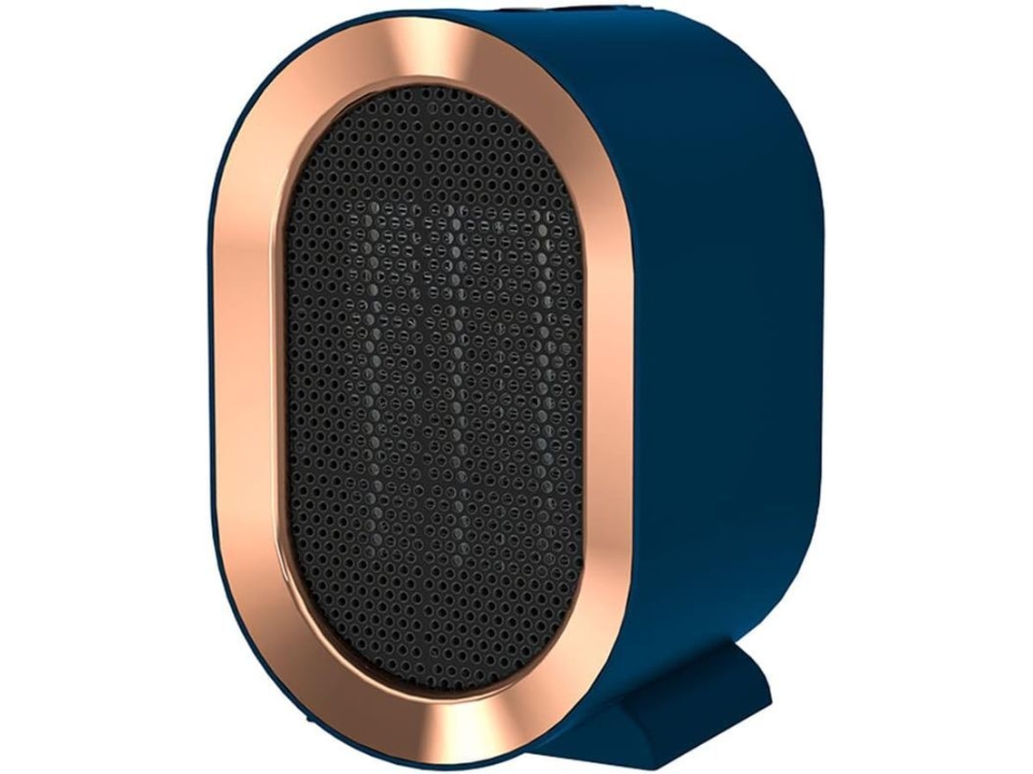 Calefactor Eléctrico Cerámico Portátil De 800/1200 W Y 220 V, Calentamiento Rápido Para El Hogar, La Oficina Y El Baño - Azul