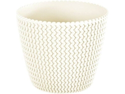 Maceta PROSPERPLAST Splofy (Beis - 21.8 x 21.8 x 18.4 cm)
