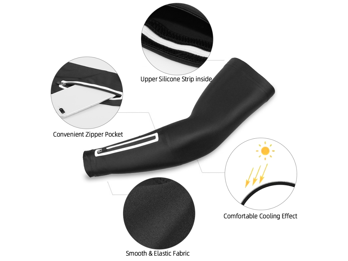 Funda para brazo 2026 con bolsillo para teléfono | Sin marca
