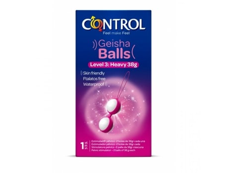 Estimulador CONTROL Geisha Balls - Level 3 (Rosa)