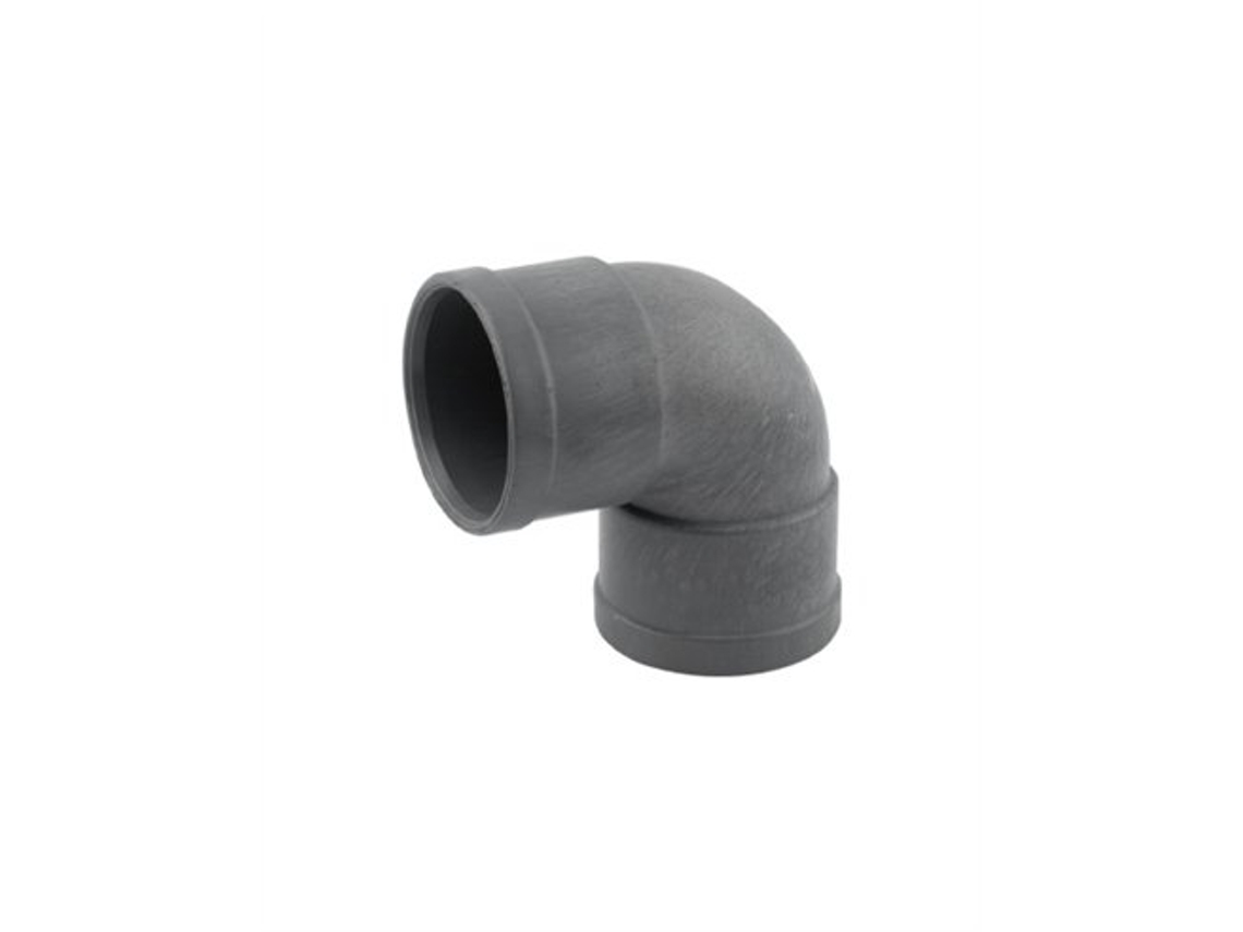 Codo de PVC Hh 87º 40mm, Ibide