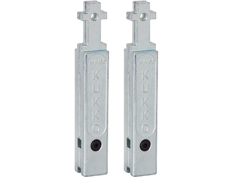 Kukko-2-V-150-P-Juego de 2 extensiones para patas de extractores de rodamientos 20-2/20-20 (Largo 150 mm)