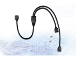 Adaptador INTER-TECH RGB Verteiler 2-fach