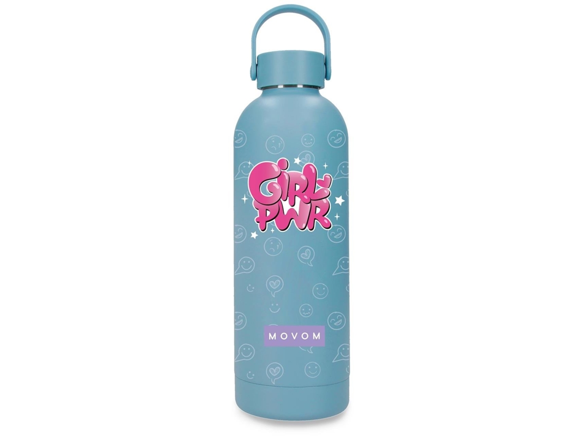 Botella Térmica Movom Power Girl (500ml - Azul )