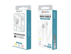 Cable Dados Microusb MODORWY Blanco