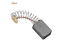 20 Unidades De Escobillas De Carbón Conductoras Reemplazables De 5*8*12 Mm Para Motor De Taladro Eléctrico 050