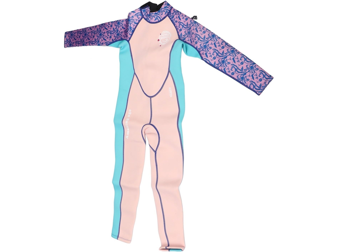 Combinaison De Plongée En Néoprène Y Nylon Pour Enfants, Maillot Bain Chaud Jeunes 2,5 Mm Avec
