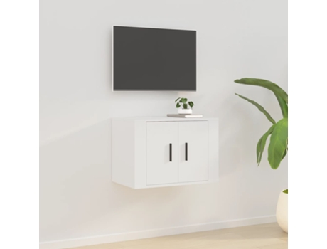 MAISON EXCLUSIVE Mueble para TV de pared blanco 57x34,5x40 cm