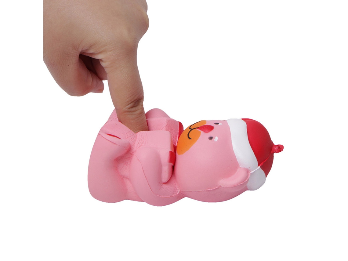 Lindo Juguete Antiestrés De Papá Noel, Decoración Navideña, Regalo Para Niños Y Adultos 05