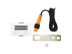 Contador magnético inductivo de 6 dígitos, plástico, pantalla digital 0-999999 con interruptor BEM-6C12φ