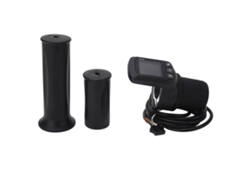 2026-kit De Medidor Para Bicicleta Eléctrica Con Pantalla Lcd Abs, Mango Half Handle Y Cable 5p 24v 36v 48v 60v