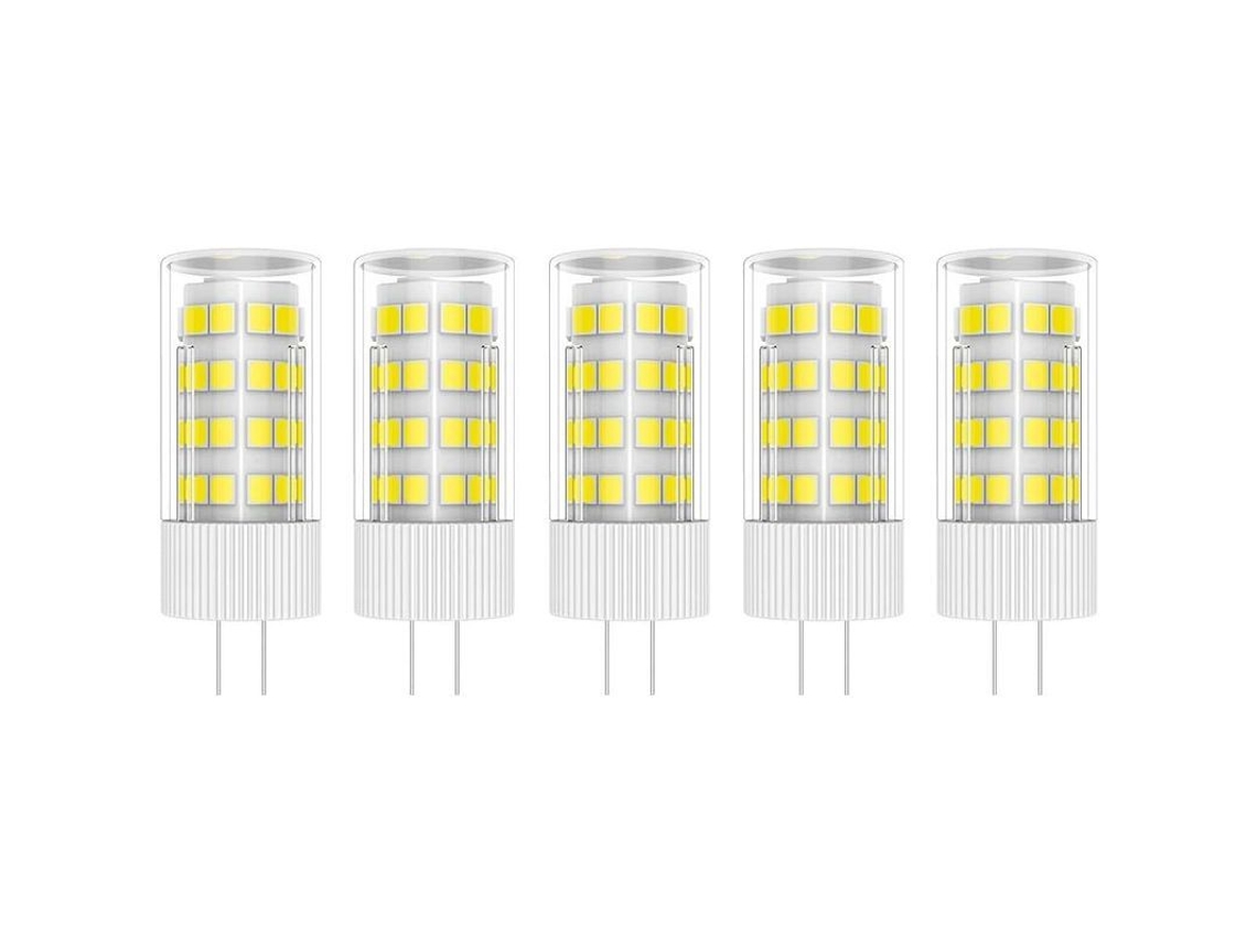 Bombilla Led G4 De 5w, 51 Smd 2835, 6000k, 400lm, Equivalente A Una Bombilla Halógena De 50w, 220v, Clase A+.