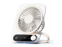 Ventilador De Mesa Eifson 199 Velocidades, Silencioso, 3-10h De Autonomíablanco