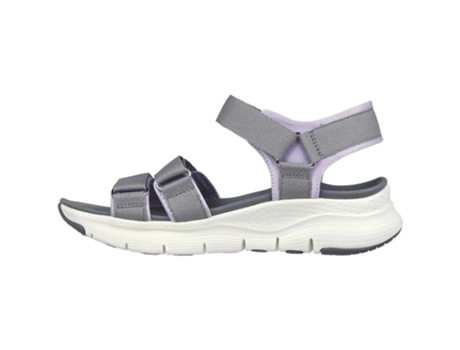 Sandalias de Mujer SKECHERS Arch Fit Fresh Gris (41)