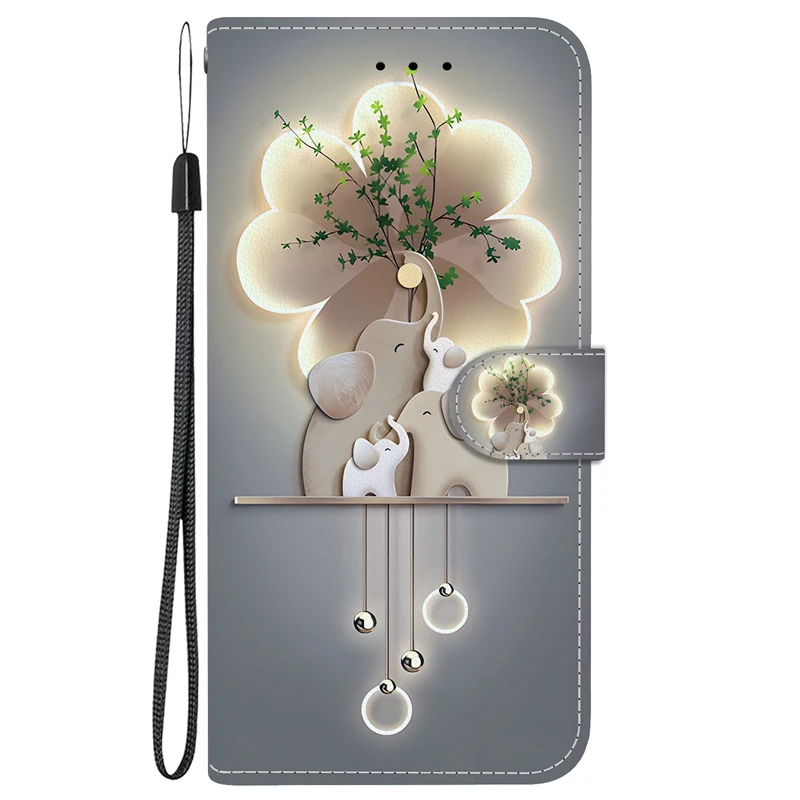 B4para Samsung A17 5gsamsung Galaxy A17 A 17 5g Sm-a176b Funda De Cuero Abatible De Moda
