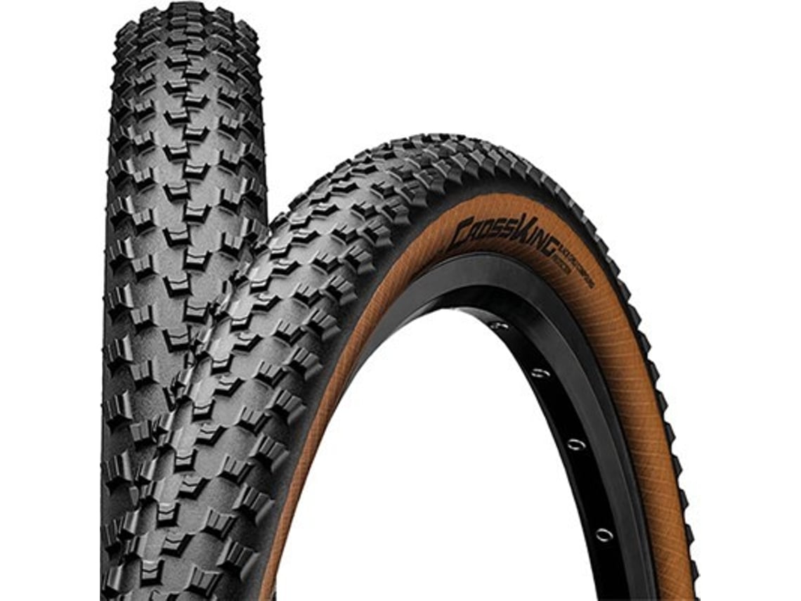 Cubierta CONTINENTAL Cross-King Protection Tubeless Ready Plegable Marron (Negro)