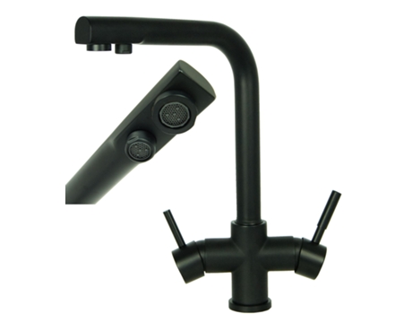 Grifo de Cocina GRANITAN Mezclador para Fregadero Negro