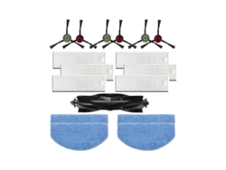 Accesorios para la aspiradora robot Qihoo 360 S5 S7 S7 Pro: cepillo principal de repuesto, cepillo lateral, filtro HEPA