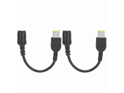 Adaptador De Cable De Conversión De Alimentación De 5,5 X 2,1 Mm A 7,9 X 5,5 Mm Para Lenovo Thinkpad X1/x240/g405 (2 Unidades)