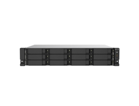Almacenamiento en red Nas Qnap Ts-1273Au-Rp-8G Negro Gris