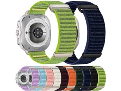 Correa de nailon de dos secciones con estampado de montaña de Xdfind para Samsung Galaxy Watch Ultra / Ultra 2025