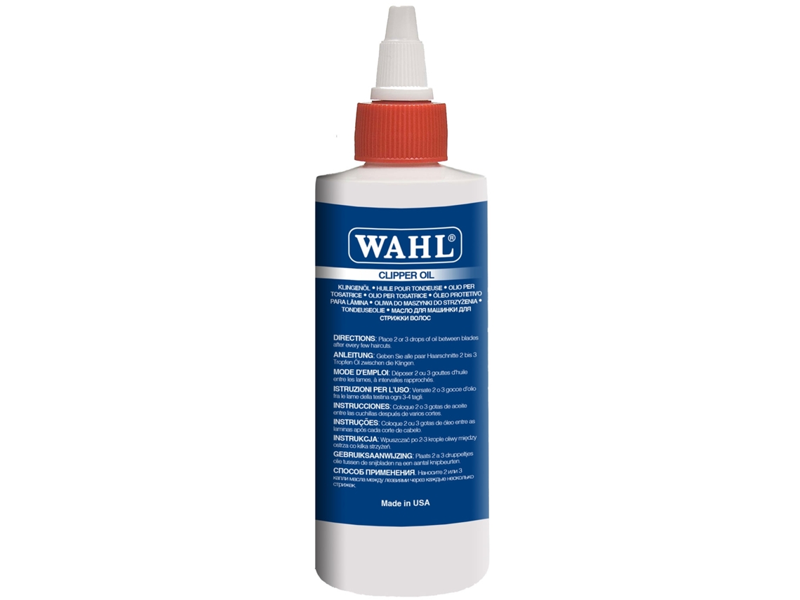 Aceite lubricante embotellado para cortapelos 118ml WAHL