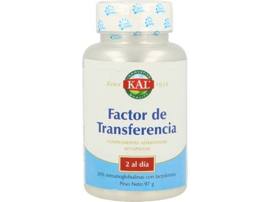Complemento Alimentar KAL Factr De Transferência (60 cápsulas)