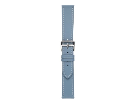 Correa de piel auténtica 20mm para Samsung Galaxy Watch4 40mm/44mm/Garmin Venu 2 Plus - azul cielo