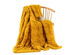 Manta Clásica De Felpa Ultra Suave Con Diseño Houndstooth, Ideal Para Todo El Año, Manta Cómoda Boho Para Cama, Sofá, Oficina O Camping