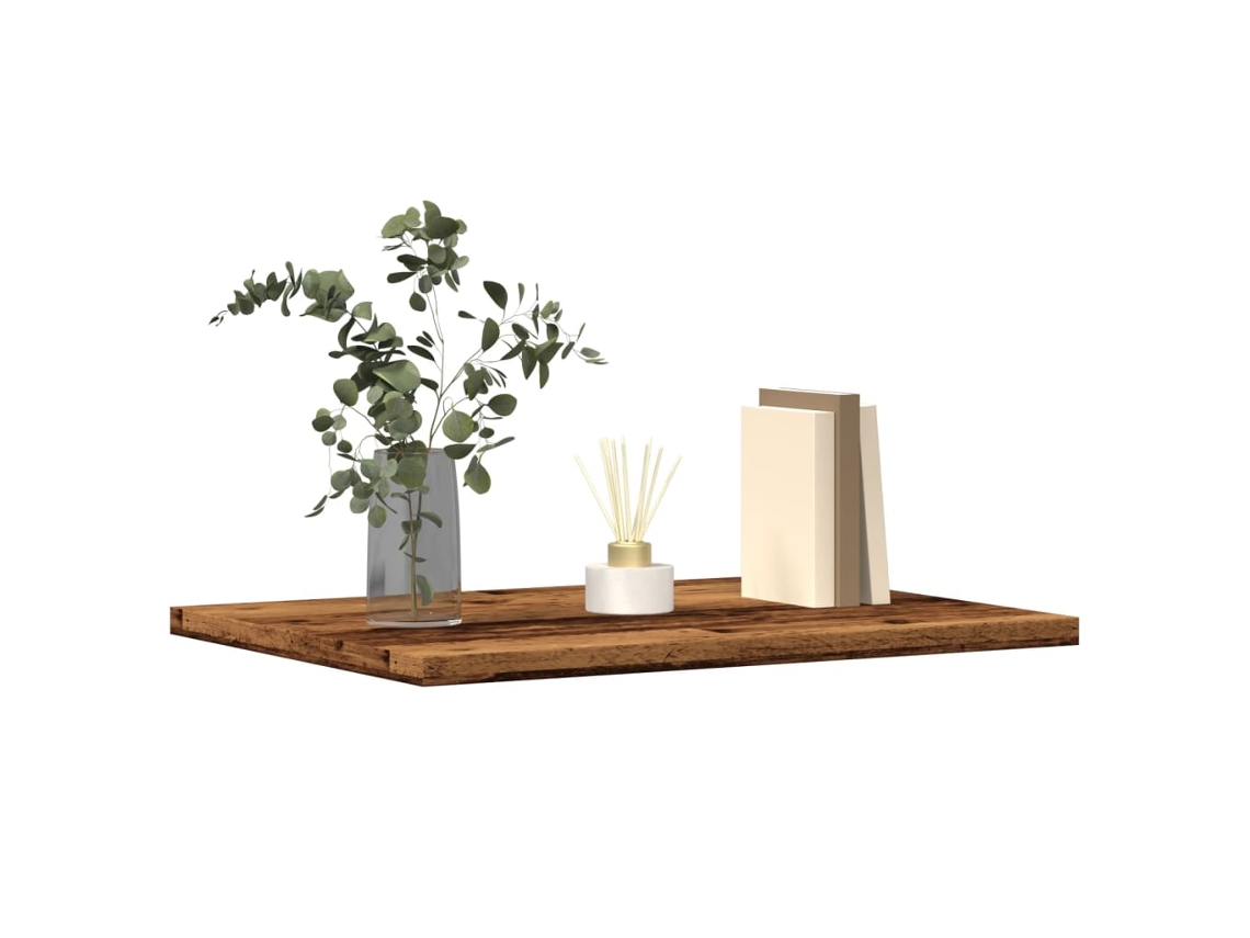 Tablas De Estantería | Librería | Estante De Libros 4 Uds Madera Envejecida 40x30x1,5 Cm
