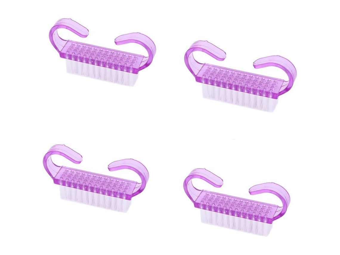 Cepillo De Uñas De Plástico Linjou, Cepillo De Mano, Herramienta De Limpieza Para Uñas Y Mascotas.