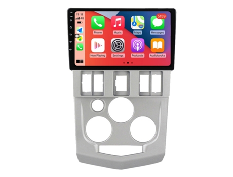 Autoradio 4GB RAM64GB ROM ROVERONE para Renault Logan 1 2004 - 2009 CarPlay Android Coche Radio Bluetooth Navegación