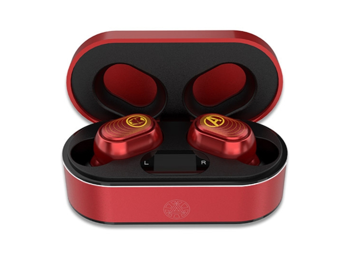Auriculares YIZHOOD True Wireless Bluetooth Rojo