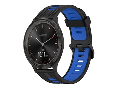 Correa Smartwatch Para Garmin Vivomove3 20Mm Negro-Azul VENISYMLIS